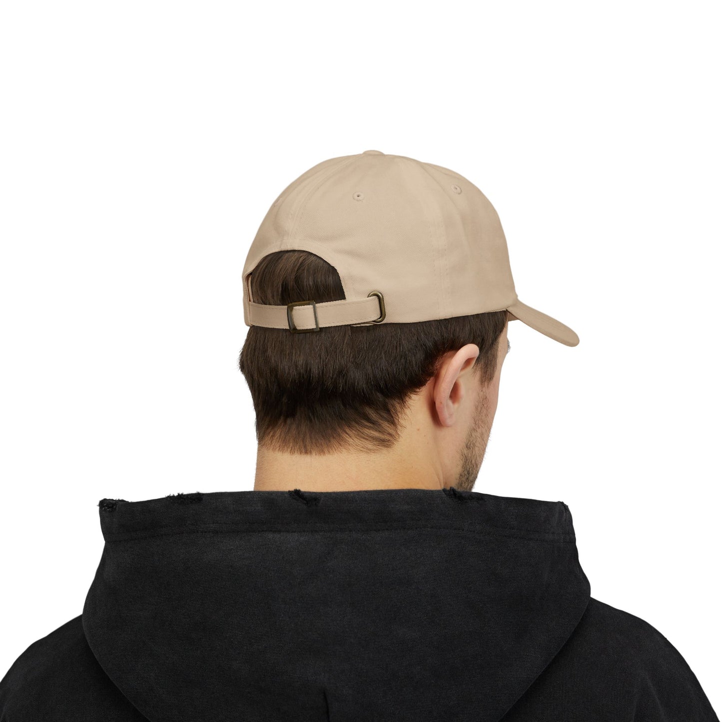 Papa Bear Black Embroidery Adjustable Snap Closure Cap