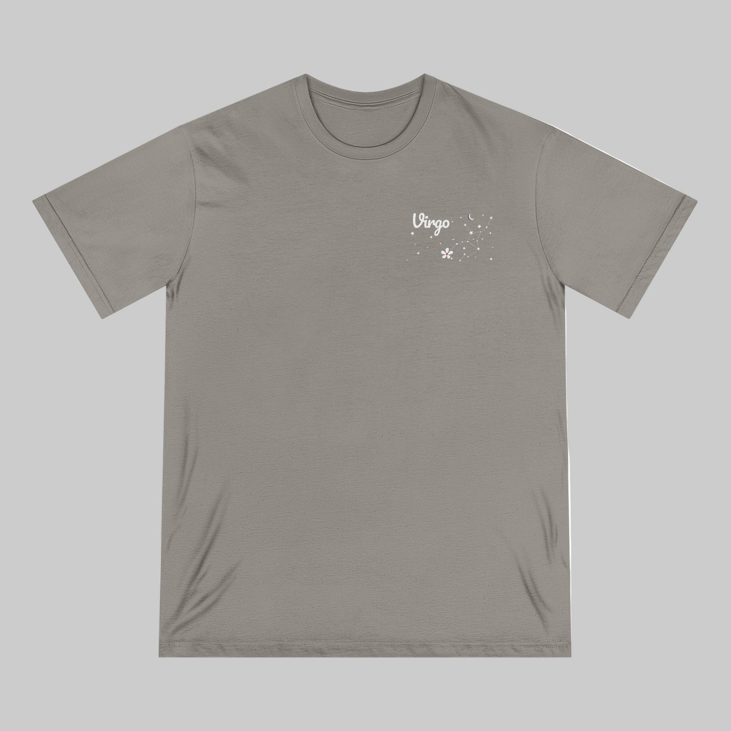 Gray t-shirt with 'Vingo' logo on a white background