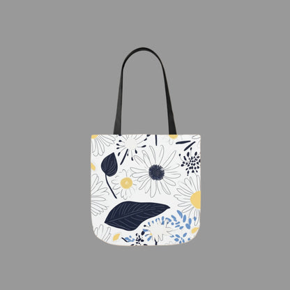 Shoulder  bag, weekend bag, sustainable bag, drawing, floral print, canvas bag