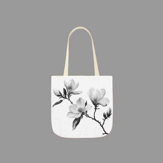 Flower, floral, shoulder bag, weekend bag, graphic bag