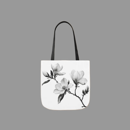Flower, floral, shoulder bag, weekend bag, graphic bag