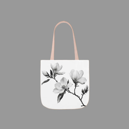 Flower, floral, shoulder bag, weekend bag, graphic bag