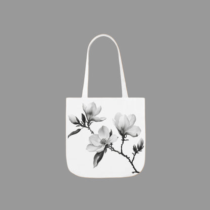 Flower, floral, shoulder bag, weekend bag, graphic bag