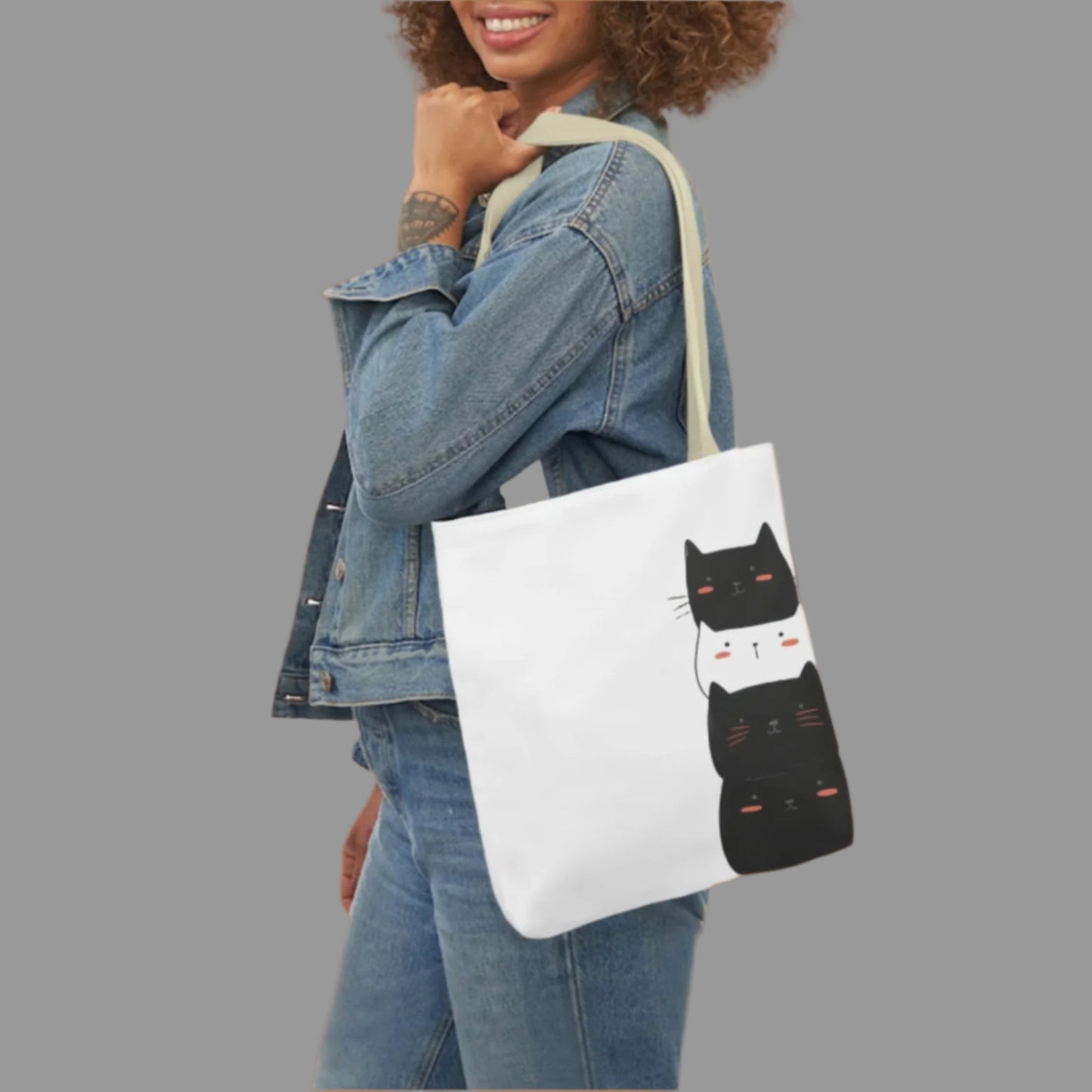 animal lover, cat lover, pet graphic, weekend bag, shoulder bag